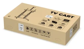 Equip 650605 / Podlahový držiak TV / 60-100" / teleskopický / nosnosť 100 kg / VESA do 1000x600 (650605)