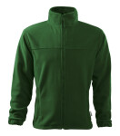 Pánska fleecová bunda bottle green 06 (štítok značky) M