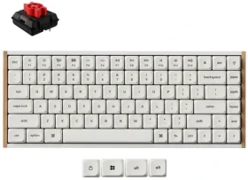 Keychron K3 Ultra 8K / Klávesnica / Mechanická / Milk POM Red switch (4894979056207)