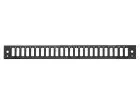 Equip Patchpanel 24x SC-Duplex čierny / Patch panel / Optický / 1U / 19" / oceľ (337102)