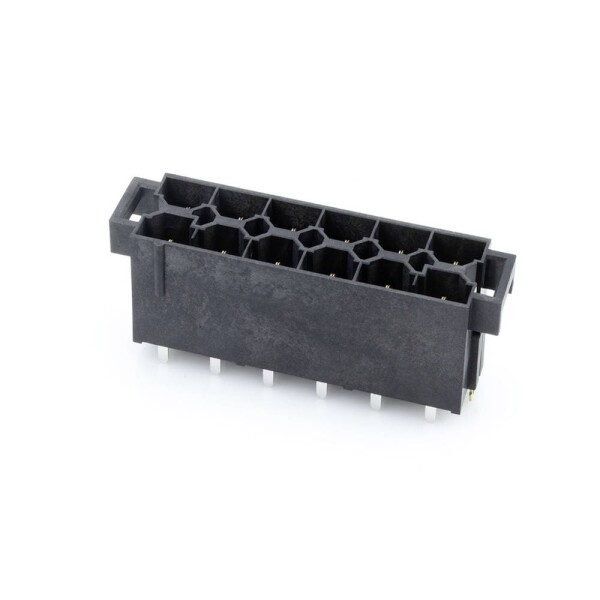 Molex konektor do DPS Počet pólov 12 Raster (rozteč): 10.00 mm 439151204 1 ks Tray; 439151204