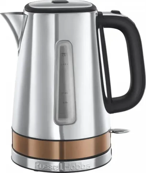 Russell Hobbs 24280-70 Luna Copper Accents / rýchlovarná kanvica / 2400 W / 1.7 l / nerez / medená (24280-70)