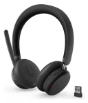 Lenovo Dual-Mode Wireless ANC Headset 6550 čierna / Bezdrôtové slúchadlá / USB-A dongle / BT 5.3 / ANC (4XD1S19777)
