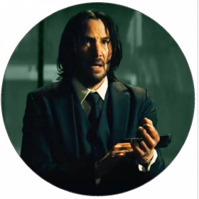 Jedlý papier John Wick so zbraňou dlhú 19,5 cm - Pictu Hap - Pictu Hap