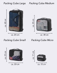 Aevor Packing Cube Small Ripstop Black