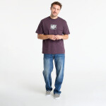 Tričko Vans Mouf Loose SS Tee Dark Port XL