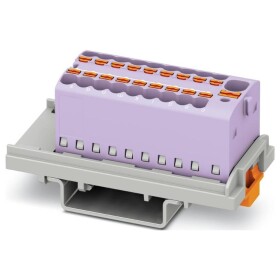 Phoenix Contact 1047462 blok rozvádzača pružinové pripojenie fialová 20 ks Piece; 1047462