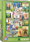 EUROGRAPHICS Puzzle Svetový GOLF
