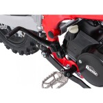 Mamido Detská benzínová motorka RamiGO ULTRA 66 125CC červená