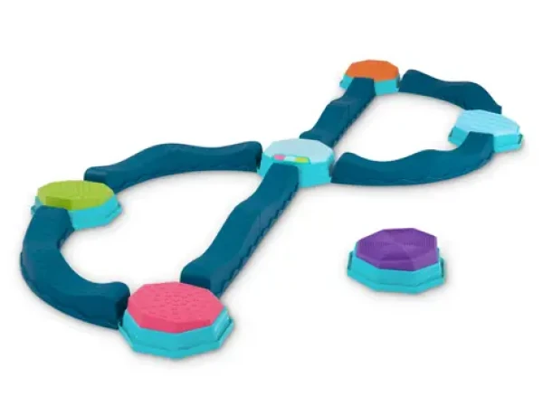 B-Toys Prekážková dráha so stupienkami hudobnej Balance Groove