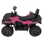 Mamido Detská elektrická štvorkolka Can-Am Outlander ATV ružová