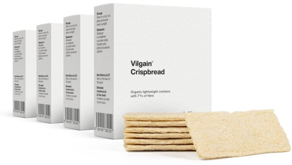 Vilgain Crispbread BIO – 4× cícerový 100 g (2 x 50 g)