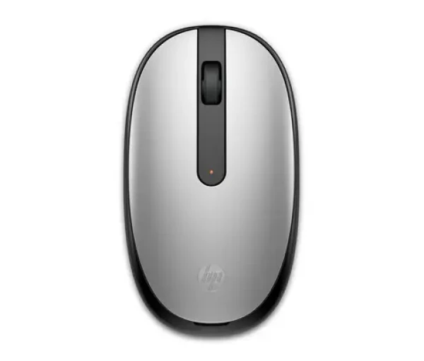 HP 240 strieborná / bezdrôtová myš / optická / 1600 dpi / Bluetooth (43N04AA#ABB)