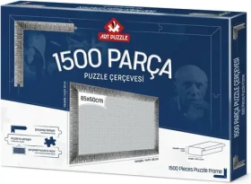 ART PUZZLE 14625 Rám na puzzle 85x60cm strieborná