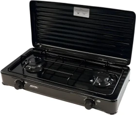 MpM Smile-KN-02/1KB biela / Varič / plynový / 2 platne / 285 g/h (SMILE-KN-02/1KB)