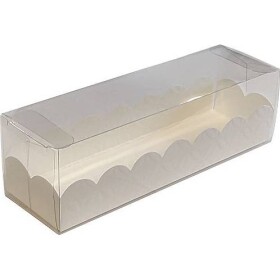 Krabička na makrónky 16x5 cm dekor 10 ks - Monaco - Monaco