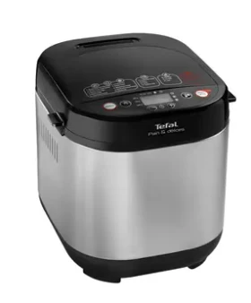 Tefal Pain amp; Délices PF240E38 strieborná / Domáca pekáreň / 720W / 20 programov / 1 kg / LCD displej (PF240E38)