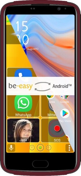 Beafon M7 Lite Premium 3/32GB Červený (M7LITE_EU001RB)