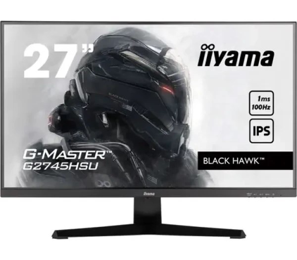 27" IIYAMA G-Master G2745HSU-B2 Black Hawk / IPS / 1920x1080 / 16:9 / 1ms / 1300:1 / 300cd / repro / HDMI / DP (G2745HSU-B2)