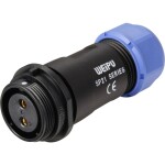 Weipu SP2111 / S 2 I guľatý faston, 1 ks; SP2111 / S 2 I