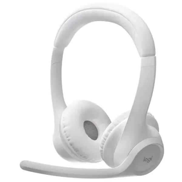 Logitech Zone 300 biela / bezdrôtové slúchadlá s mikrofónom / BT (981-001417)