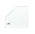 BESCO - Päťuholníková sprchová vanička BERGO - Rozmer C - 16 cm VANKBERG90SAM