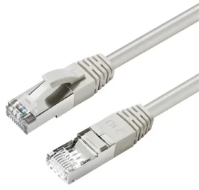 MicroConnect CAT6A S/FTP 3M šedá / Sieťový kábel / LSZH / PoE (MC-SFTP6A03)