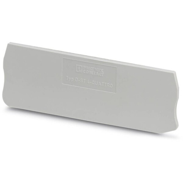 End cover D-ST 4-QUATTRO 3030527 Phoenix Contact; 3030527