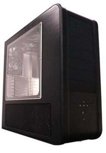 SilverStone SST-TJ07B-W Temjin / BigTower / priehľadná bočnica / ATX / Bez zdroja / USB 2.0 / čierna (SST-TJ07B-W)