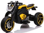 Mamido Detská elektrická motorka Future žltá