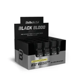 BioTech Black Blood Shot 20 x 60 ml lemonade (14814)