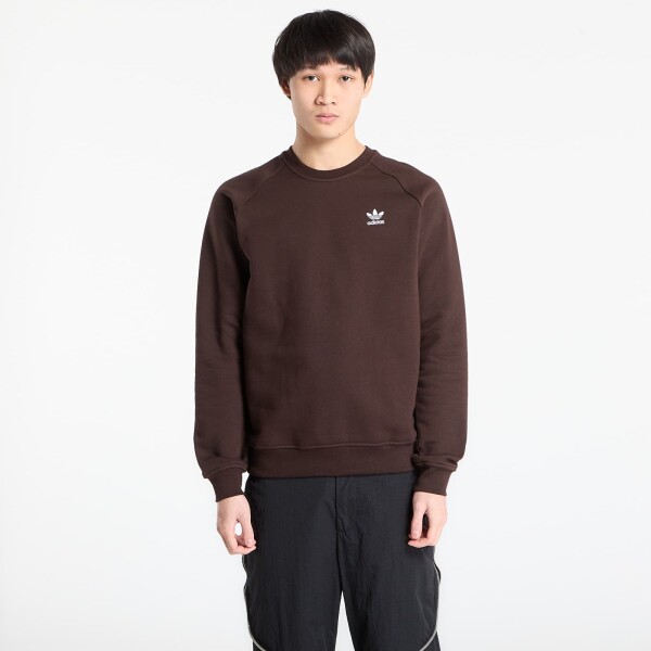 Mikina adidas Trefoil Essentials Crew Sweatshirt Aurora Coffee S