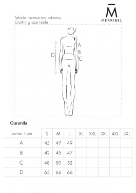 Ouranila Biela blúzka - Merribel S