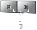 Neomounts TIS DS60-425WH2 biela / stolný držiak pre 2 monitory / veľkosť 17-27" / VESA 75x75 - 100x100 / nosnosť 8 kg (DS60-425WH2)