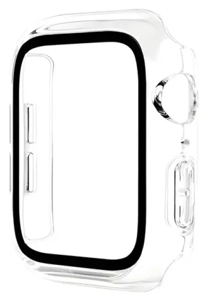 LAUT Shield ochranný kryt pre Apple Watch 41mm priehľadný / Puzdro / Sklo a polykarbonát (L_AWS_SH_UC2)