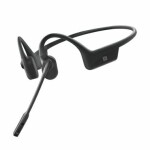 Shokz OpenComm2 bez adaptéra čierna / Bluetooth slúchadlá / pred uši s mikrofónom / IP55 / 7 Generácia BONE Conduction (C110-AN-BK-EU-000)