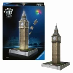Ravensburger 3D Puzzle Iconics: Big Ben (Nočná edícia)