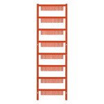 Weidmüller 1001170001 ESG B&R X20 MC NE RT značenie prístrojov Druh montáže: prichytenie sponami Potlačiteľná plocha: 2.50 x 10 mm červená Počet markerov: 1120; 1001170001