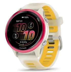 Garmin Forerunner 570 ružovo-biela 42 mm / Športové hodinky / AMOLED / GPS / Wi-Fi / Android (010-02970-02)