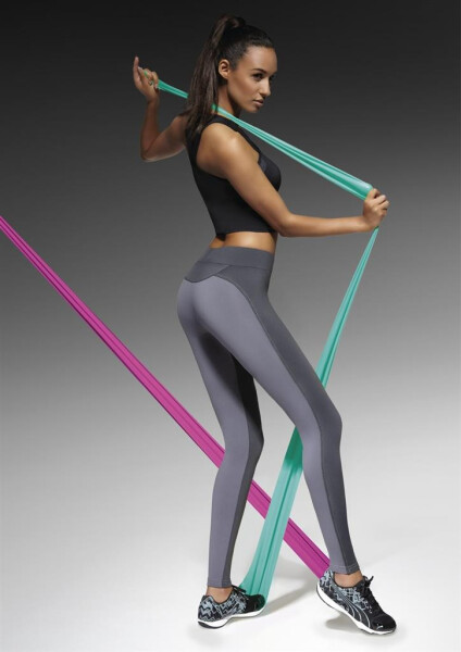 Legíny Victoria - Bas Bleu XL šedá