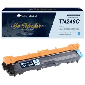 G&G TN-246C toner náhradný Brother TN-246C zelenomodrá kompatibilná toner; GS-BTN246C