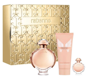 Rabanne Olympea - EDP 80 ml + telové mlieko 100 ml + miniatúra 6 ml