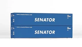 Piko 56240 Sada 2x40ft kontajnér Senator modrá