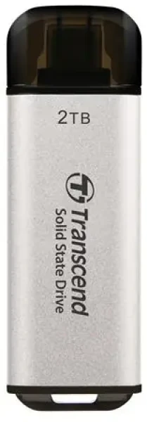 Transcend ESD300S Externý SDD 2TB šedá / USB-C 3.2 Gen 2 / R: 1050MBs / W: 950MBs (TS2TESD300S)