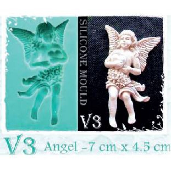 Silikónová forma anjel - Galias Moulds - Galias Moulds