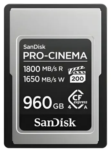 SanDisk PRO-CINEMA CFexpress Type A 960GB / Pamäťová karta (SDCFEA-960G-GN4NN)