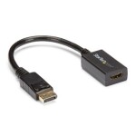 StarTech adaptér DisplayPort na HDMI čierna / 1920x1200 / 1080p (DP2HDMI2)