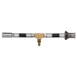 KS Tools 150.2364 Tlakomerná pripojovacia hadica s 1/4" hadicovou prípojkou pre univerzálne použitie s 3/8" a 5/16" vysokotlakovými hadicovými; 150.2364