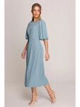 Dámske šaty S399 Svetlomodrá - Stylove L světle modrá