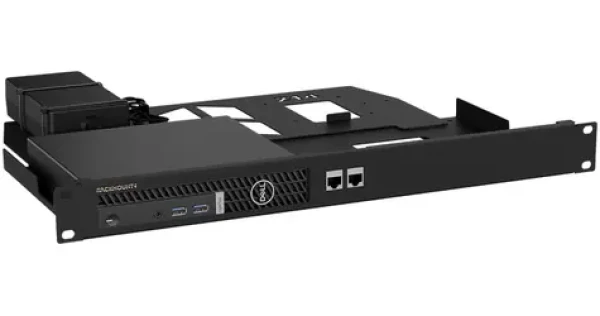 Rackmount.IT RM-DE-T2 čierna / Montážna sada do racku / 19" / 1U / pre DELL OptiPlex MFF (RM-DE-T2)